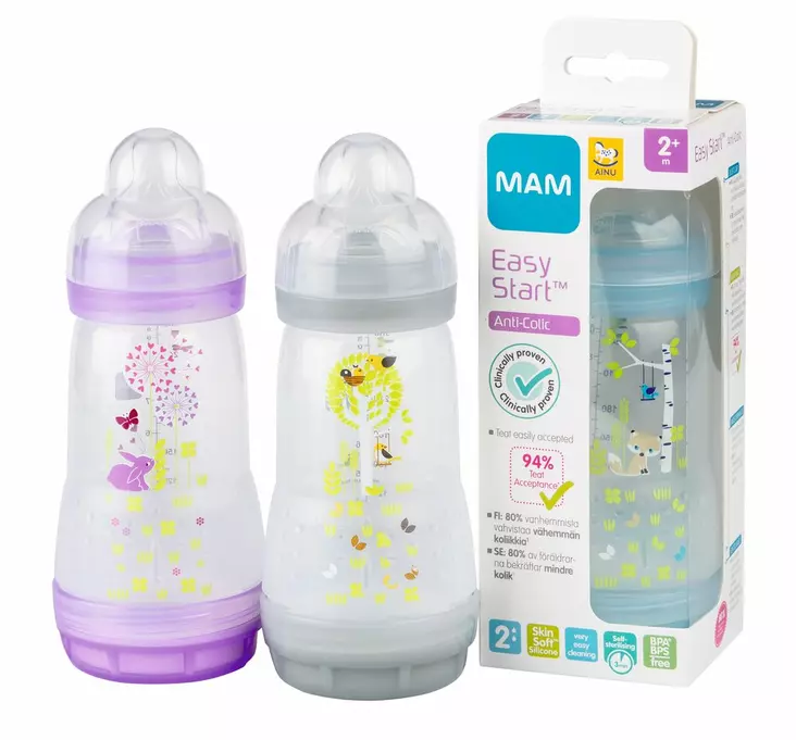 Ainu Mam Anti-Colic tuttipullo 260 ml - Tuttipullot - 9001616003196 - 3