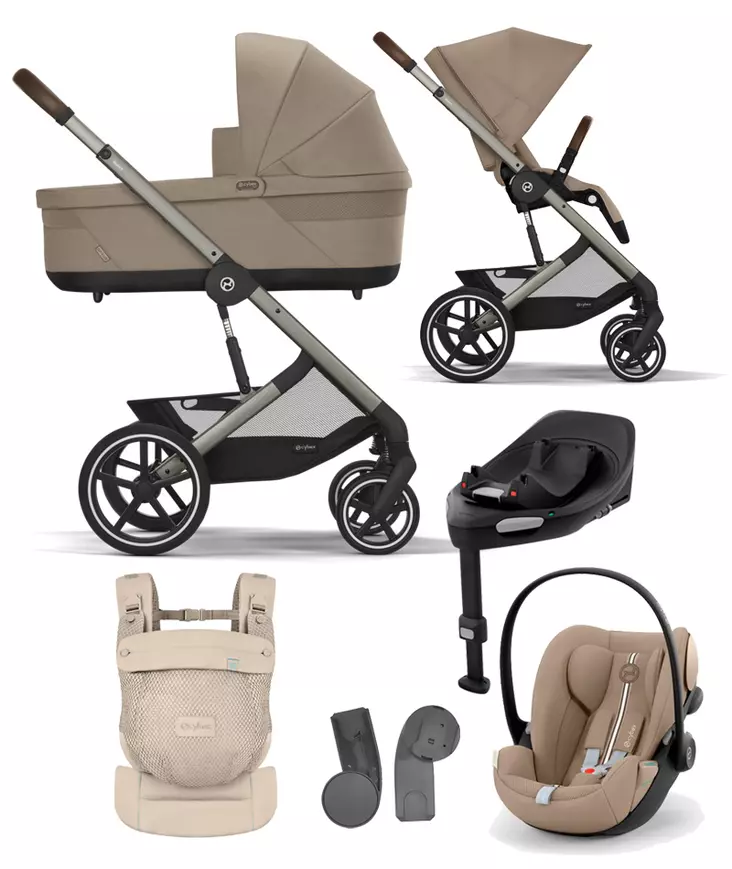 Cybex Balios S Lux starttipaketti XL - Yhdistelmävaunut - 4063846391136 - 1