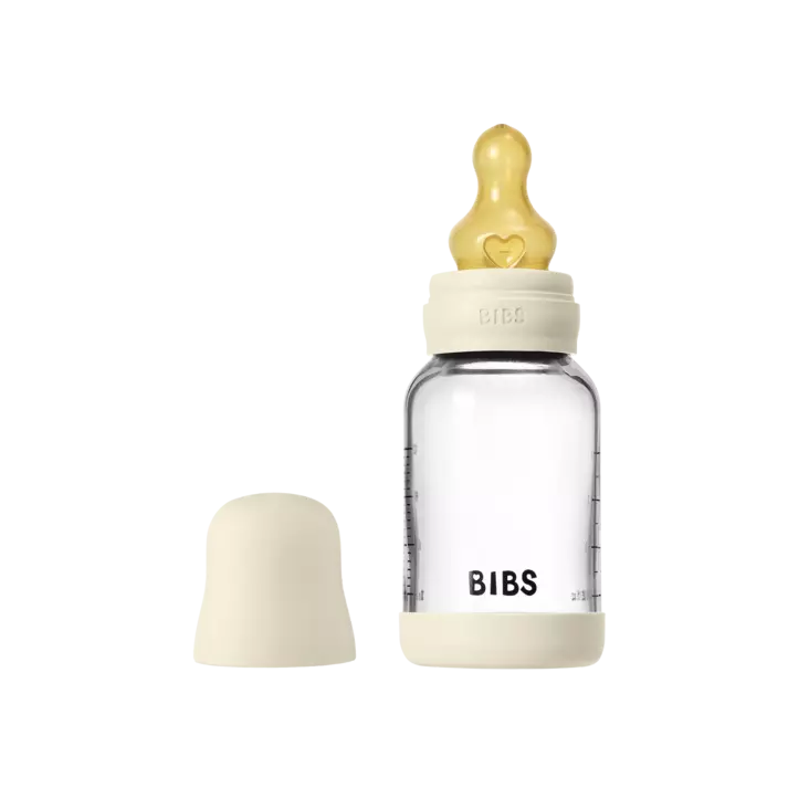 BIBS lasinen tuttipullo 120ml - Lasiset tuttipullot - 5713795265596 - 1
