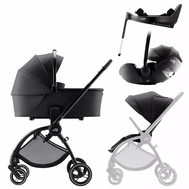 Britax RIO starttipaketti (Baby-Safe Pro turvakaukalolla) - Lastenvaunujen starttipaketit - 4000986418536 - 1