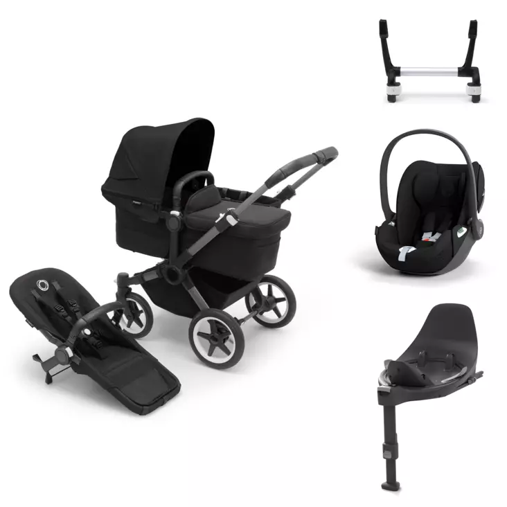 Bugaboo Donkey5 Mono starttipaketti (Cloud T turvakaukalolla) - Lastenvaunujen starttipaketit - 8717447431916 - 1