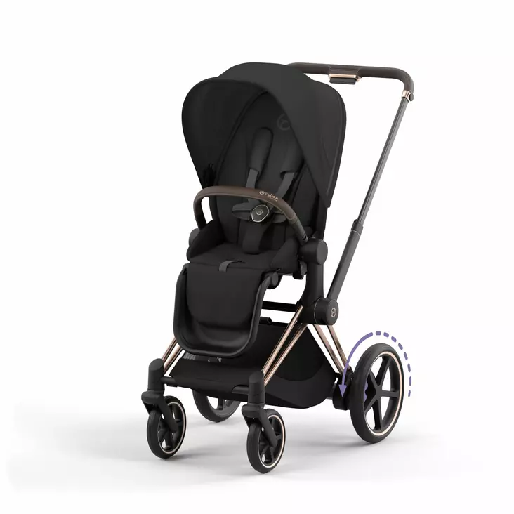 Cybex ePriam rattaat (Rosegold) - Rattaat ja kuomurattaat - 40638461336 - 1