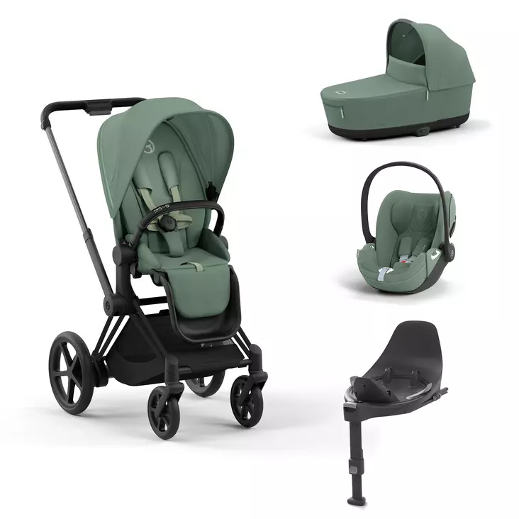 Cybex ePriam starttipaketti (Matte Black) - Lastenvaunujen starttipaketit - 4063854117806 - 1