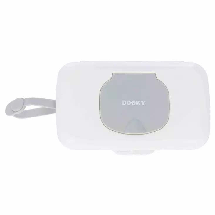 Dooky kosteuspyyhkeiden matkaboxi - Lokerikot rattaiden työntöaisaan - 5038278015216 - 1