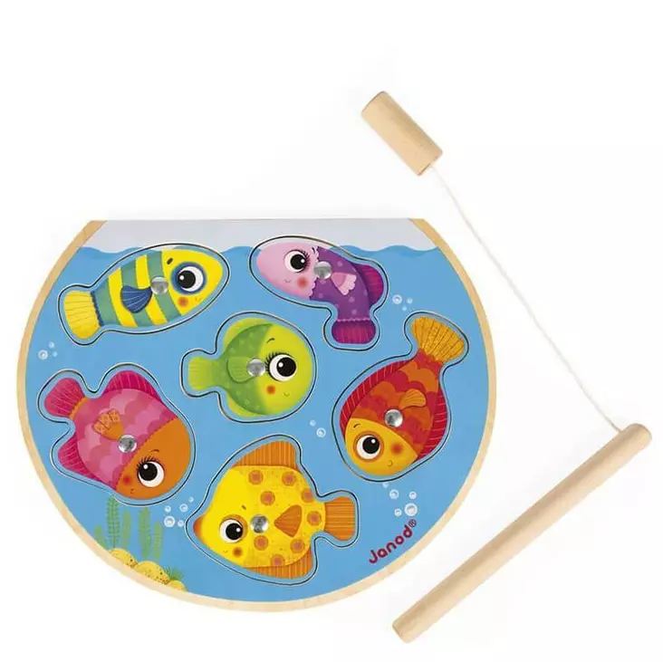 Janod magneettinen ongintapalapeli - Palapelit ja muut pelit - 3700217370886 - 1