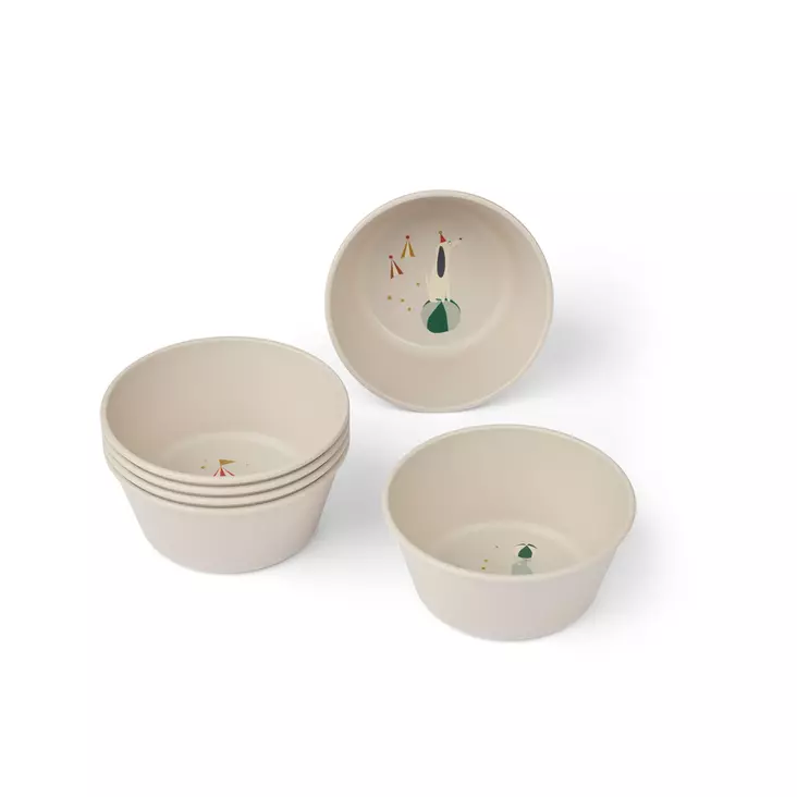 Liewood Cees kulhot 6pack - Syvät lautaset ja kulhot - 5715493416966 - 1