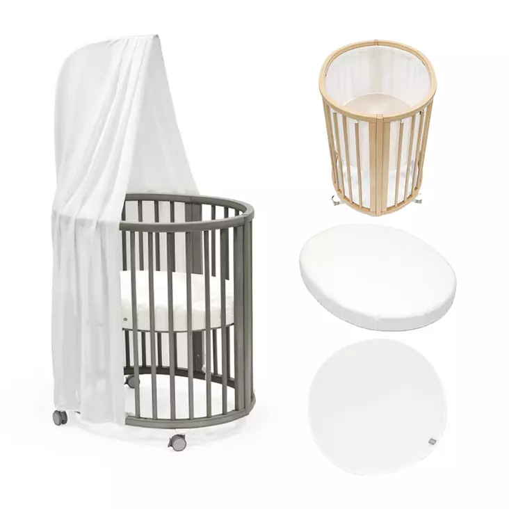 Stokke Sleepi Mini V3 starttipaketti - Pinnasängyt ja juniorisängyt - 7040355911106 - 1