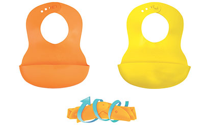 Oranssi ja keltainen (värit luonnossa haaleampia) - Ruokalaput - 3159928122206 - 4