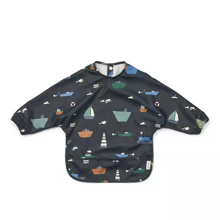 Liewood Merle hihallinen ruokalappu - Ruokalaput hihoilla - 5715493530587 - 1