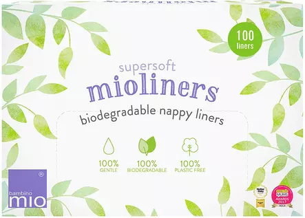 Bambino Mio riisipaperi Mioliners 100kpl - Kosteuspyyhkeet ja lisävarusteet - 5060003102687 - 1