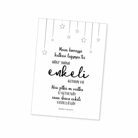 KirpunKoti kortti, Maan korvessa - Kortit ja lahjakassit - 6429810998316 - 1