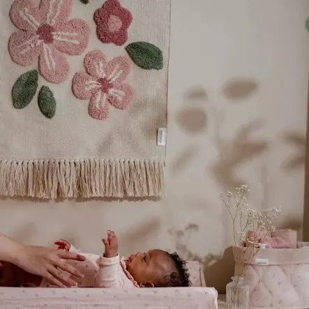 Little Dutch Seinävaate Flower - Seinätarrat, mitat ja kellot - 8721122585337 - 2