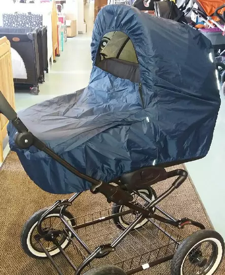 Pikku Piia sadesuoja vaunuun Heijastimella - Lastenvaunut - 22-22-6417342020667 - 2