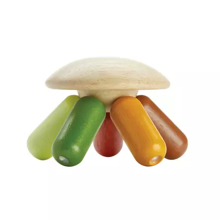PlanToys Flexi Jellyfish - Modern rustic - Puulelut - 8854740052827 - 1