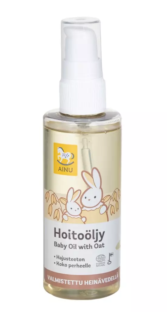 Ainu 100ml ECO Kaura hoitoöljy - Pesuaineet ja rasvat - 6414505184747 - 1