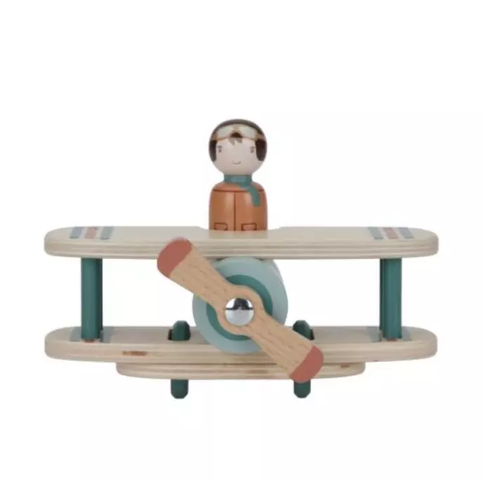 Little Dutch lentokone 18kk+ - Puulelut - 8713291880207 - 1