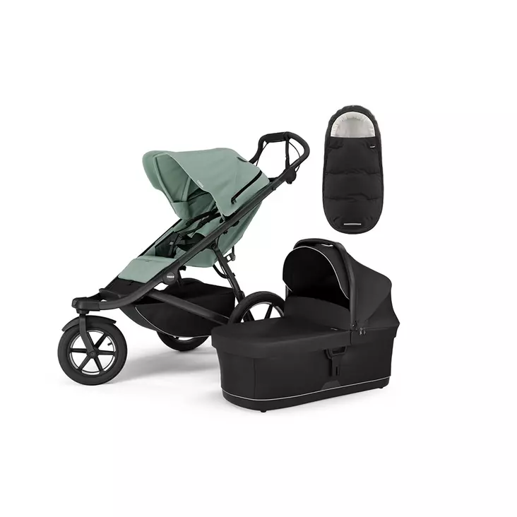 Thule Urban Glide 3 yhdistelmävaunut turvakaarella ja lämpöpussilla - Yhdistelmävaunut - 872299049577 - 1