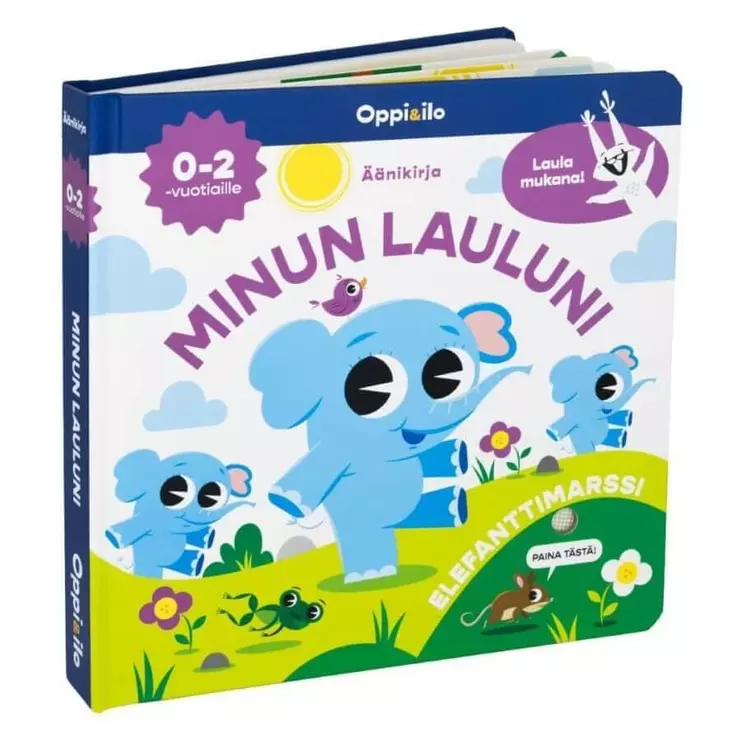 Oppi ja ilo Minun lauluni äänikirja - Kirjat, vihkot ja kirjaimet - 9789526367347 - 1