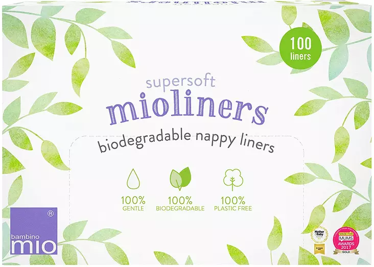 Bambino Mio riisipaperi Mioliners 100kpl - Kosteuspyyhkeet ja lisävarusteet - 5060003102687 - 1