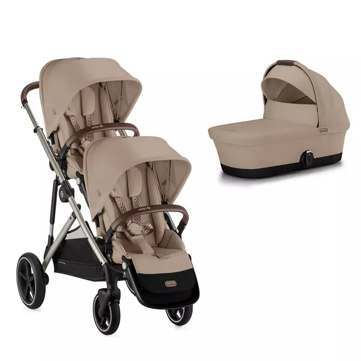 Cybex Gazelle S sisarusrattaat - Päällekkäin ja peräkkäin - 4063846322447 - 1