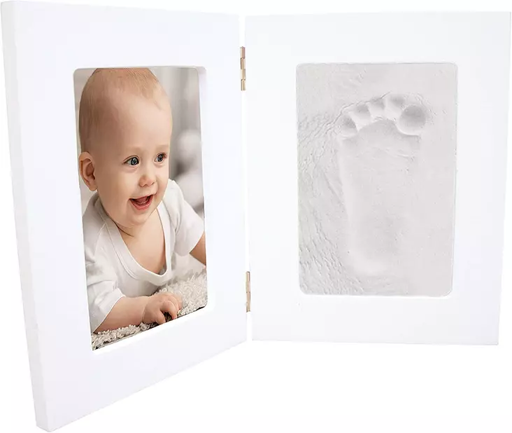 Happy Hands Double kipsi-/valokuvakehys - Hopeoidut, kipsi- ja luonnonkumituotteet - 5038278000427 - 1