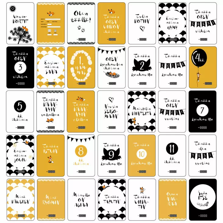 KirpunKoti virstanpylväskortit - Kortit - 06429810998057 - 1