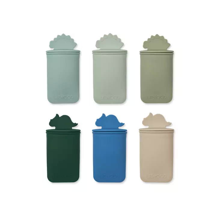 Liewood Malik mini mehujäämuotit 6kpl - Lapsen ruoan pakastus - 5715493239817 - 1