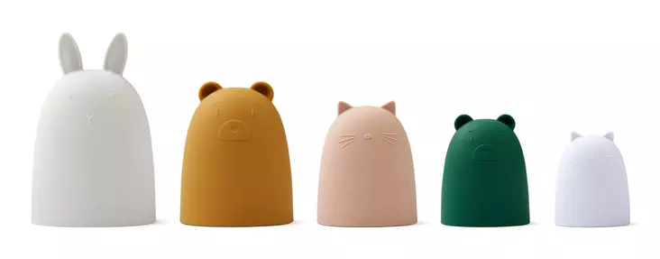 Liewood pinottavat eläimet silikonia - Palapelit ja muut pelit - 5715335223387 - 1