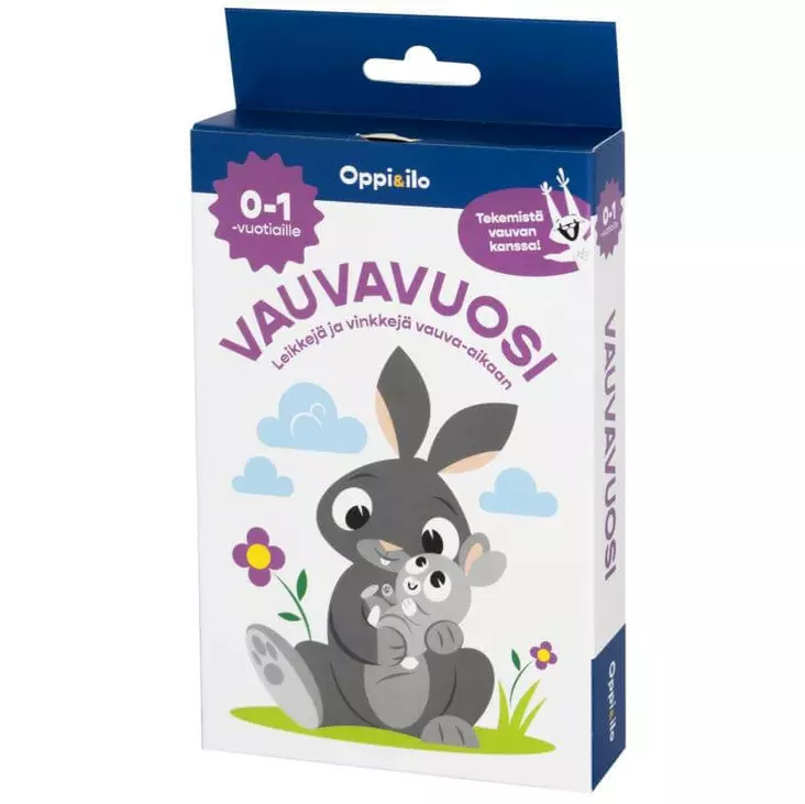 Oppi ja ilo vauvavuosi 0-1v. - Kortit - 6430038965387 - 1