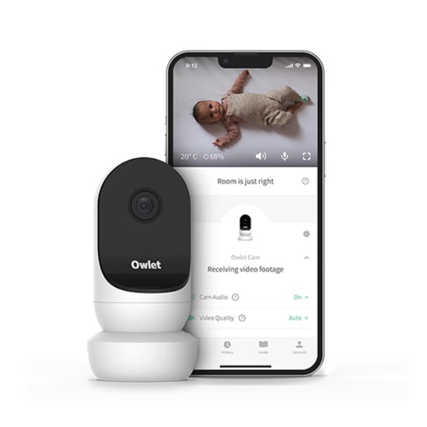 Owlet Cam2 videoitkuhälytin - Itkuhälyttimet - 850028962787 - 1