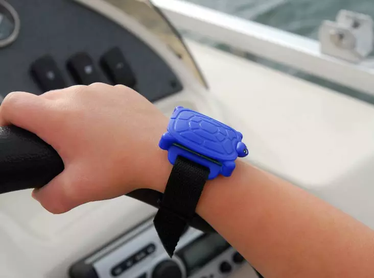 Safety Turtle lisäranneke, sininen - Pelastusliivit ja hälyttimet - 682691012007 - 1