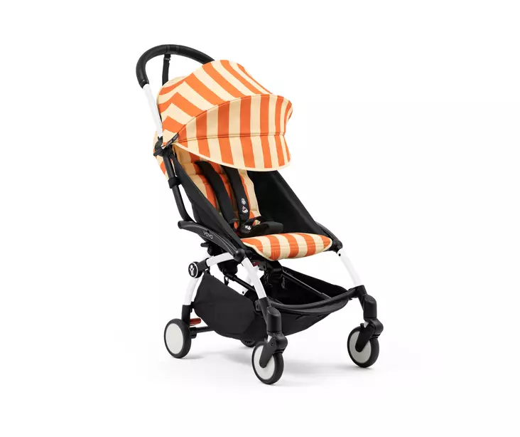 Stokke Yoyo 6+ rattaat, Capri - valkoinen runko - Matkarattaat - 7040356555557 - 1