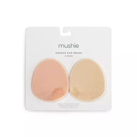 Mushie silikoninen kylpyharja 2 kpl - Pesusienet ja lämpömittarit - 840355800838 - 2