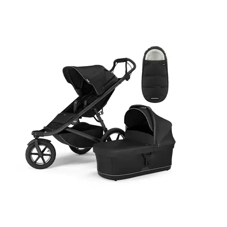 Thule Urban Glide 3 yhdistelmävaunut turvakaarella ja lämpöpussilla - Yhdistelmävaunut - 872299049598 - 1
