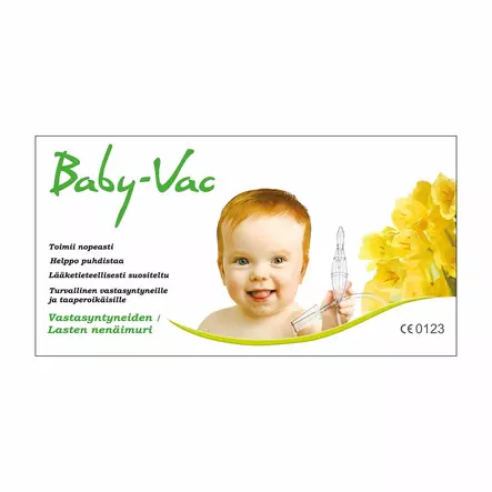 Baby-Vac nenäimuri - Kuumemittarit ja niistäjät - 5999880412018 - 1