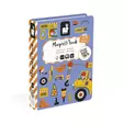 Janod magneettikirja työkoneet - Magneettilelut - 3700217325268 - 2