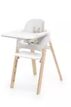 Stokke Steps syöttötuoli bambu white - Syöttötuolit - 7040356926008 - 1