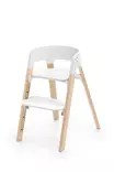 Stokke Steps syöttötuoli bambu white - Syöttötuolit - 7040356926008 - 3