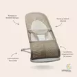 BabyBjörn Balance Soft mesh sitteri - Sitterit - 7317680051448 - 5