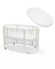 Stokke Sleepi Bed V3 pinnasänky patjalla ja lakanalla - Pinnasängyt ja juniorisängyt - 7040355911108 - 1