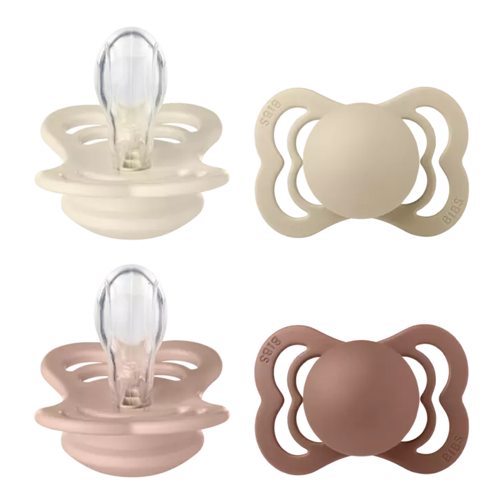 BIBS Supreme tutti 0-6kk 4-pack silikon - Tutit - 5713795280278 - 1