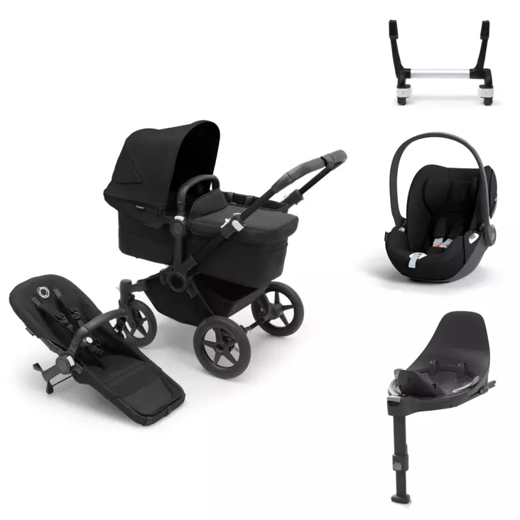 Bugaboo Donkey5 Mono starttipaketti (Cloud T turvakaukalolla) - Lastenvaunujen starttipaketit - 8717447431918 - 1