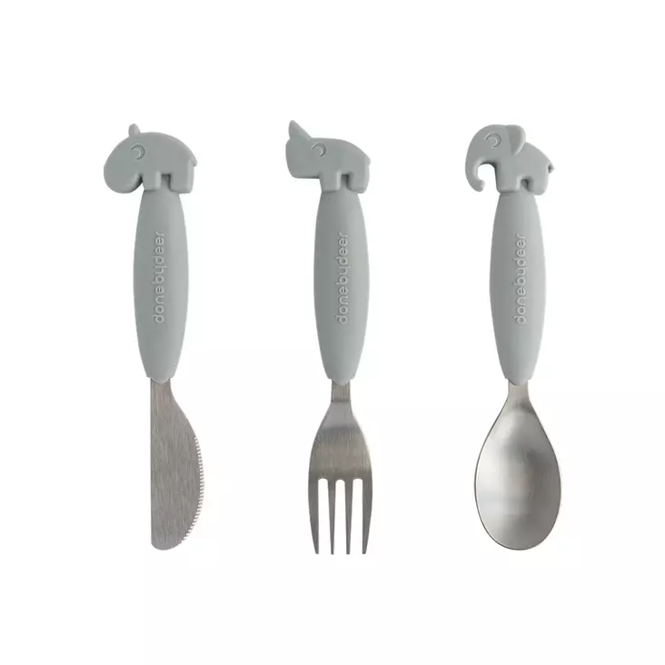 Done by Deer aterimet Easy-grip - Metalliset aterimet - 5712643036098 - 1