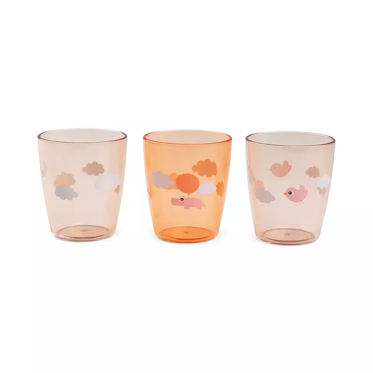 Done by Deer Yummy Mini Glass 3kpl - Mukit ja nokkamukit - 5712643043508 - 1