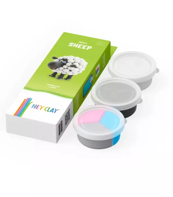 Hey Clay muovailuvaha 3 can set - Askartelu - 4897105241928 - 1