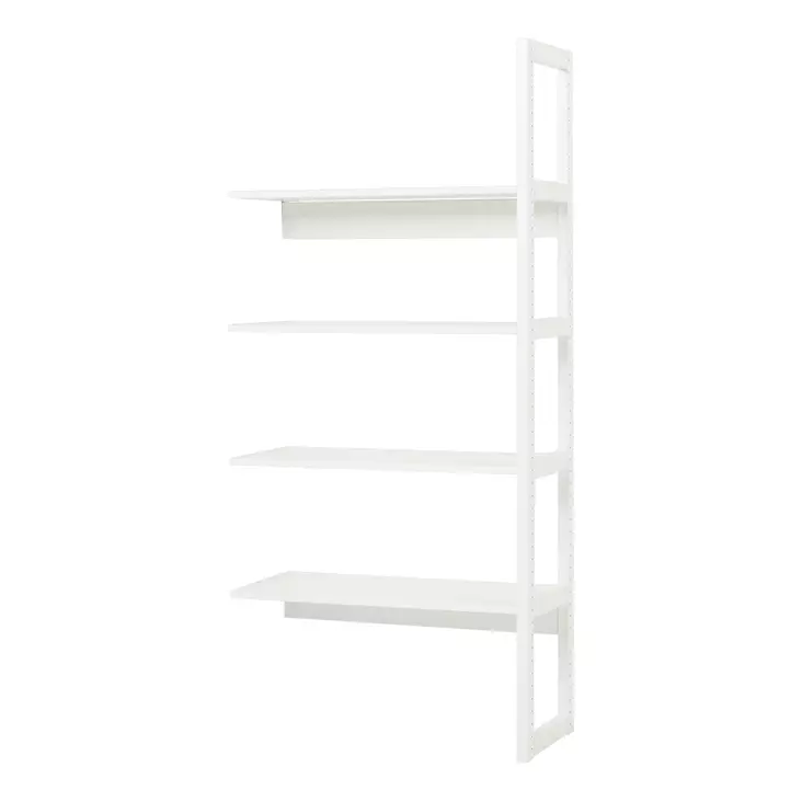 STOREY jatkopala, hyllyt 4kpl, 80 cm - valkoinen - Lisäosat hyllyköihin - 5706558036328 - 1