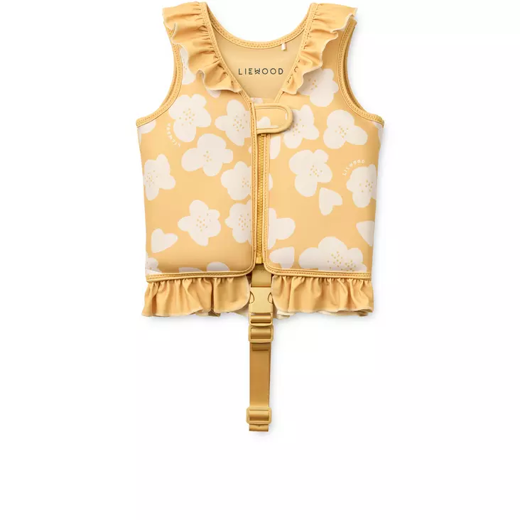 Liewood uimaliivi Flower / Lemon Yellow - Kellukkeet ja uimaliivit - 5715493545288 - 1