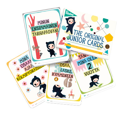 Milestone Junior Cards kortit (FIN) - Kortit - 8718564760828 - 1