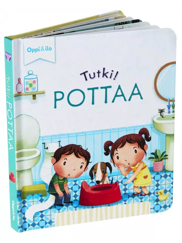 Oppi ja ilo Tutki pottaa -luukkukirja - Kirjat, vihkot ja kirjaimet - 9789526355368 - 1