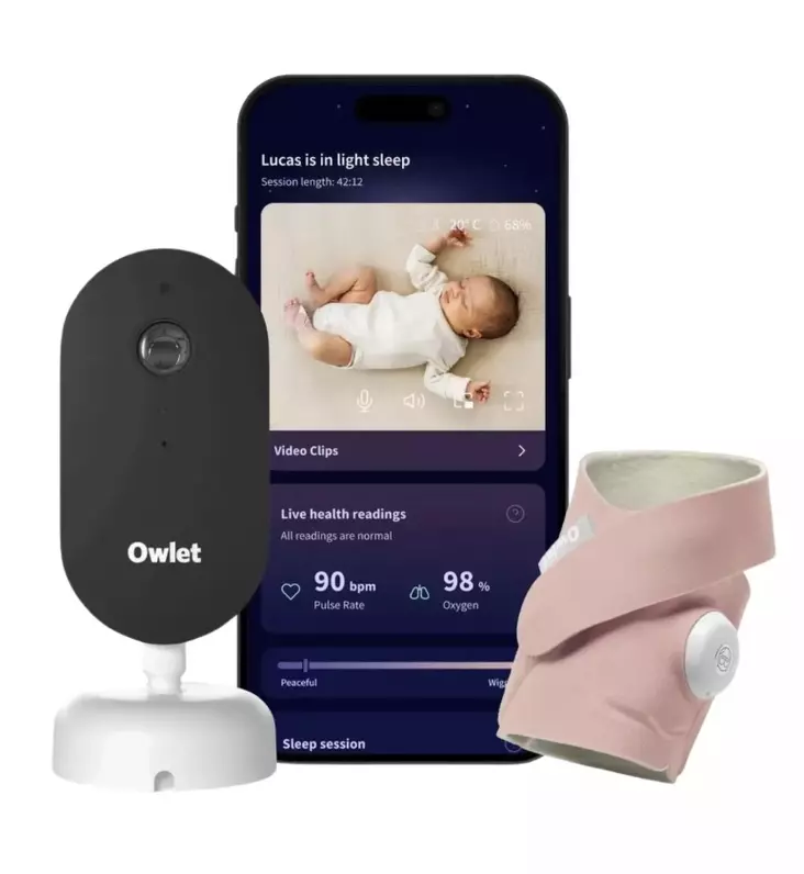 Owlet Dream DreamSight Duo älysukka - Uniapneahälyttimet - 810099091298 - 1